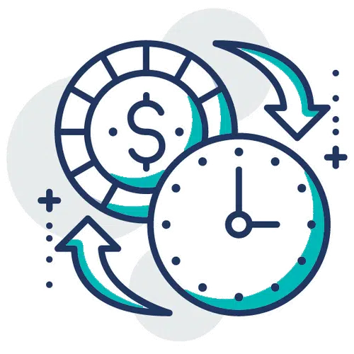time is money icon